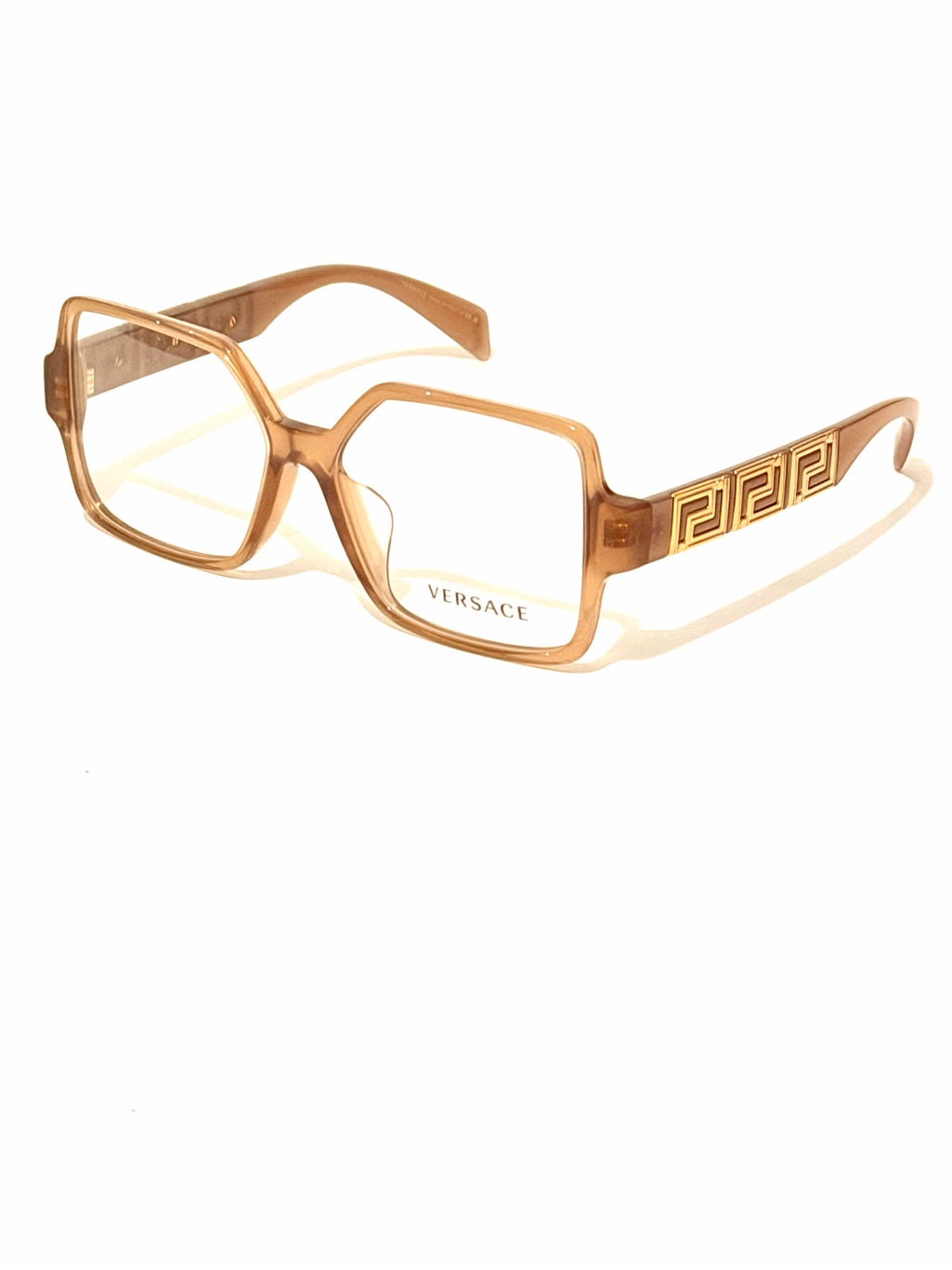 Versace Mod. 3337f 5403 Beige Authentic New Eyeglasses
